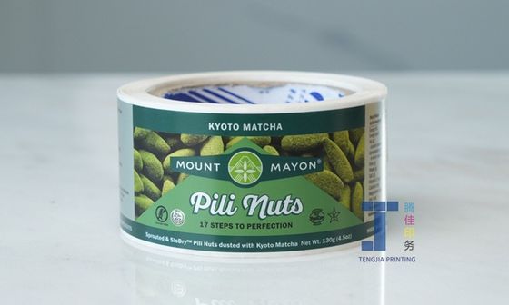 qualità  Food Package Sticker With UV Coating fabbrica