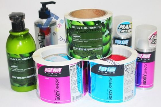 qualità  OEM Body Wash Labels Hand Wash Bottle Stickers Flexo Printing fabbrica