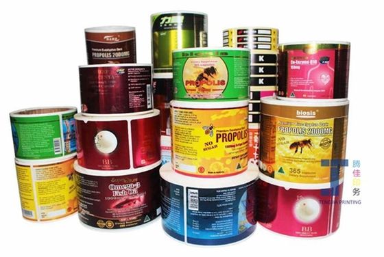 qualità  High Durability Laser Engraving Foil Stamped Labels Customized Packaging fabbrica