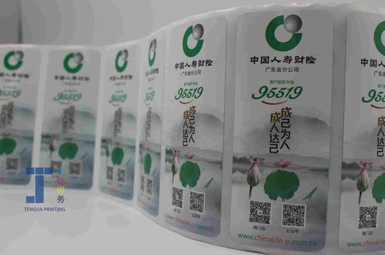 OEM ODM Etichetta adesiva per bottiglie d'acqua in PET