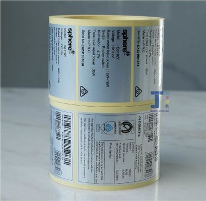 Etichette adesive metalliche resistenti alle temperature