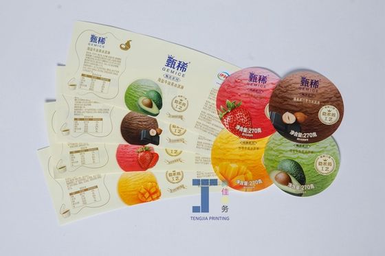 Etichette personalizzabili in stampo Etichette stampate digitalmente Spessore da 0,02 mm a 0,25 mm