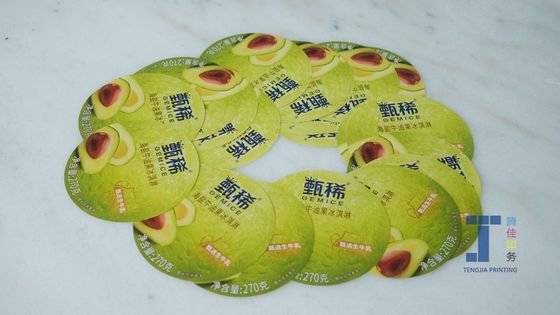 CMYK Colore Iml Adesivi Imballaggi alimentari Etichetta adesiva personalizzabile