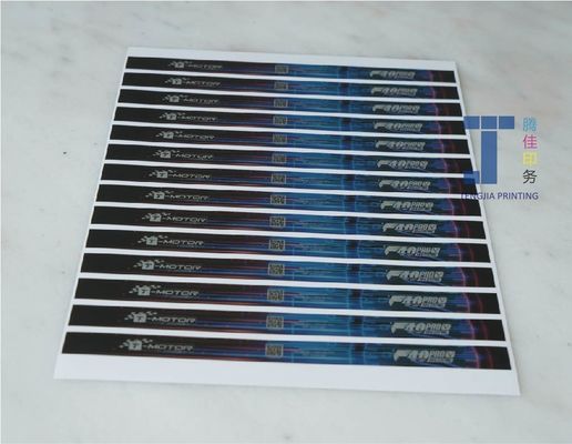 Etichette metalliche lucide e stampate resistenti al decadimento Adesivi metallici personalizzati