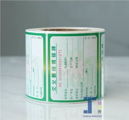 Etichette elettriche personalizzate stampate digitalmente OEM