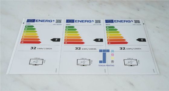 Identificazione energetica Adesivo elettronico del prodotto Ritardante della fiamma