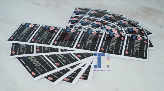 Impressione digitale Adesivo elettronico per prodotto per filtri in PE