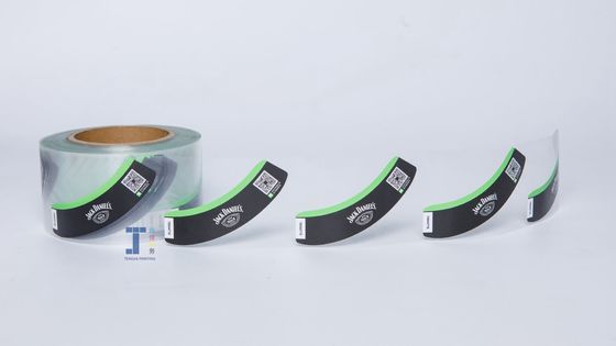Etichette trasparenti stampate resistenti all'acqua con adesivo rimovibile