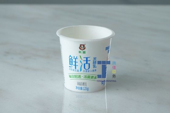 Etichette in plastico per vasche di gelato Offset stampato