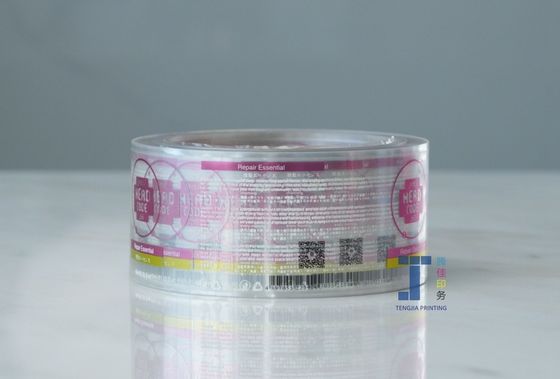Adesivi in plastica trasparente, impermeabili, personalizzabili